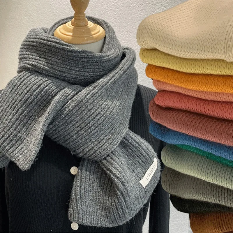 Шарф из искусственного кашемира женские зимние шали и накидки хиджаб одеяло