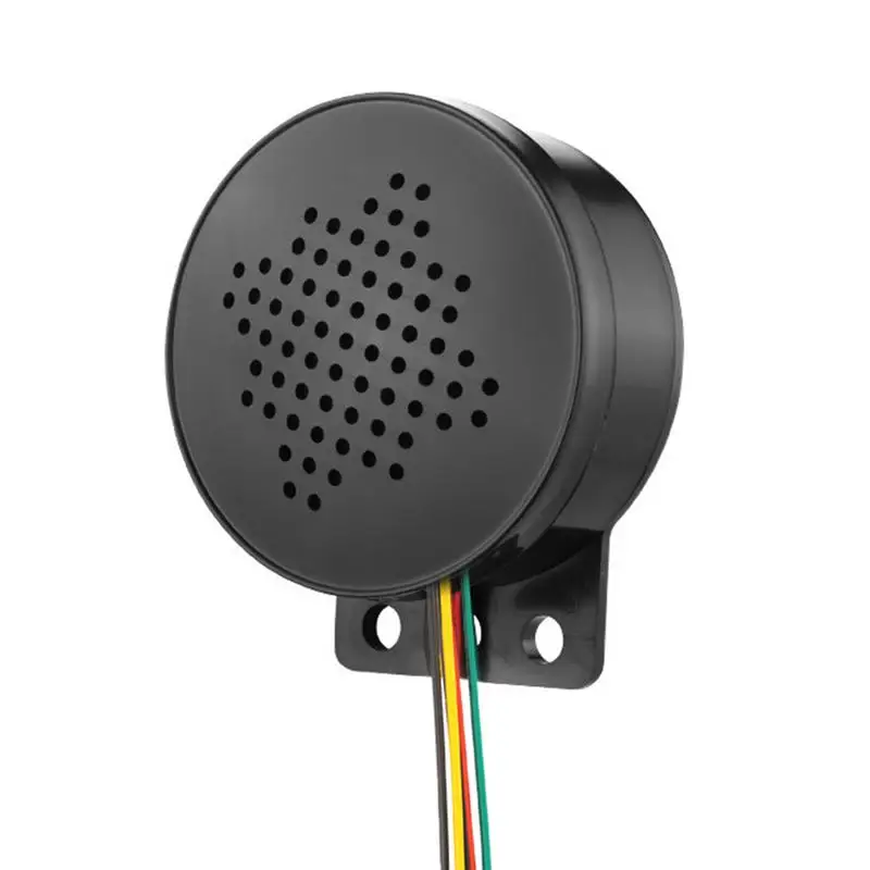 

12-24 в новый Автомобильный Запуск голоса на заказ 4-канальный триггер голосовой динамик подсказка звуковая сигнализация обратная сирена зуммер сигнальный сигнал сигнализация сигнальный сигнал