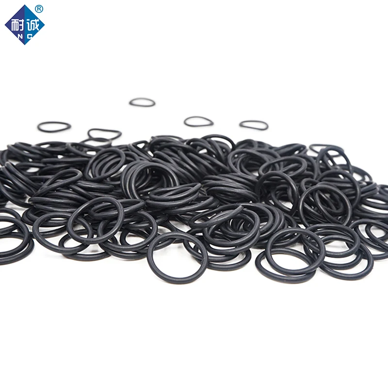 OD4-50 NBR O Ring Seal Gasket Thickness CS1.5mm Oil and Wear Resistant Automobile Petrol Nitrile Rubber O-Ring Waterproof Black