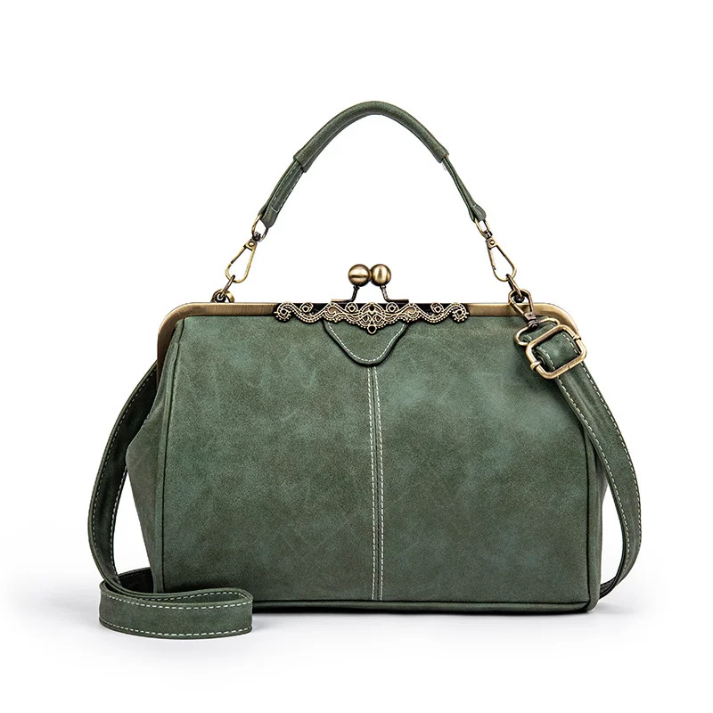 

Frosted Pu Leather Bag Women's New Fashion Korean Messenger Bag Fashion Single Shoulder Bag Postman Bag