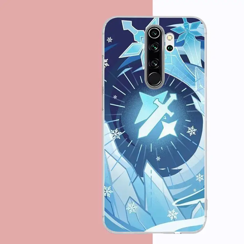 Genshin Impact Logo Phone Case for Samsung S21 A10 for Redmi Note 7 9 for Huawei P30Pro Honor 8X 10i cover