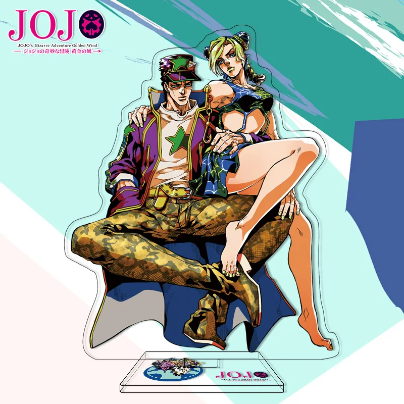 Фигурка Необычные приключения Джоджо аниме фигурка Jolyne Cujoh Jotaro Josuke подставка