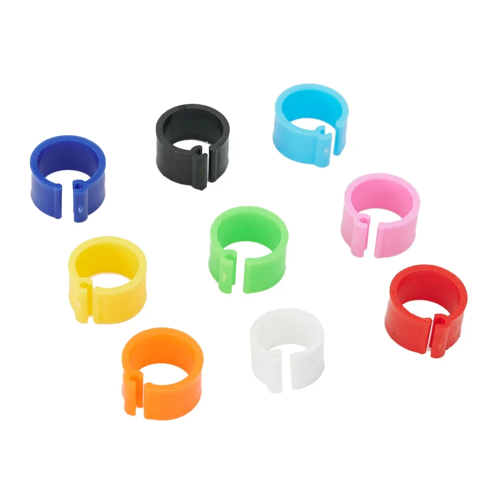Пластиковый набор для повторного использования 7 мм/0 27 дюйма 10 цветов кольца