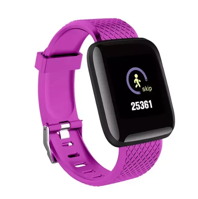 

Free Shipping Plus Smart Watch Bluetooth Fitness Tracker Sports Heart Rate Blood Monitor Life Waterproof Colorful Bracelet for A