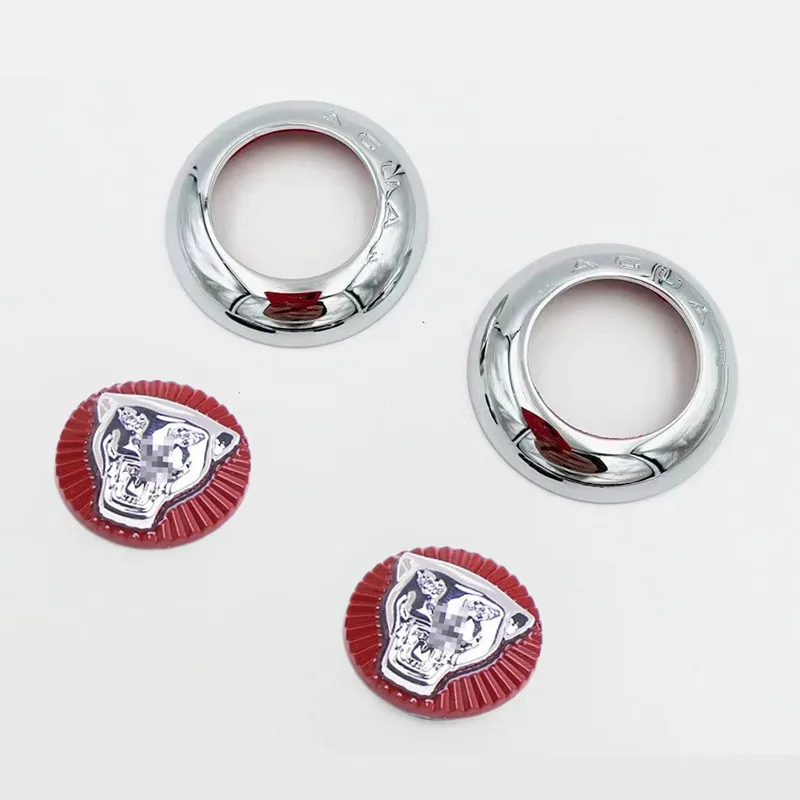 

4-компонентная кнопка регулировки переднего сиденья автомобиля, наклейка, внутренняя отделка, модификация, аксессуары для Jaguar XE XF F-PACE XJ