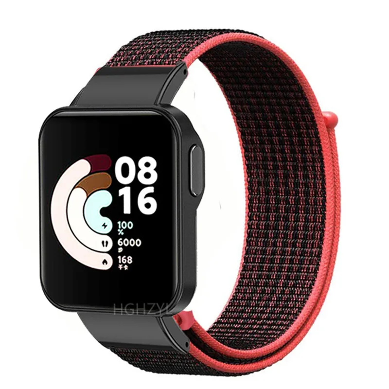 Новые Нейлоновые браслеты для Xiaomi Mi Watch Lite Redmi 2 сменный браслет на запястье бампер