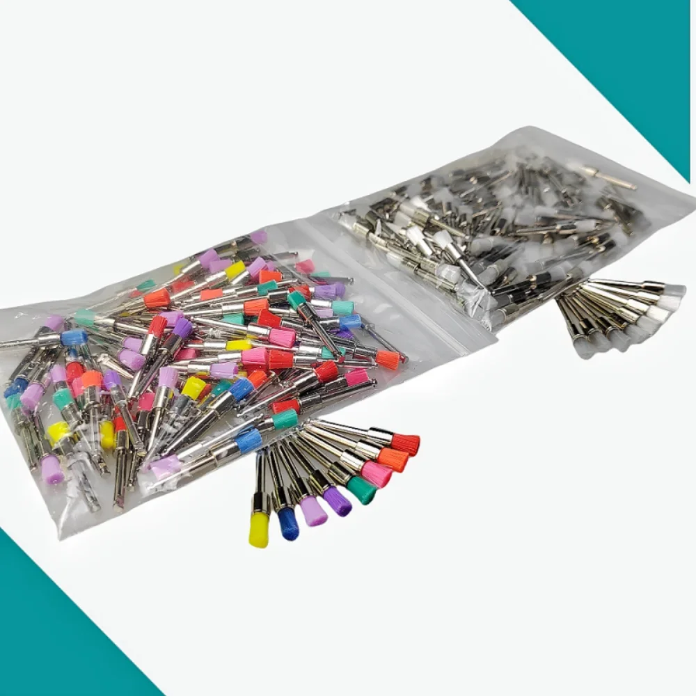 Стоматологические Материалы JUMTOP - Красочные Белые Нейлоновые Щетки Для