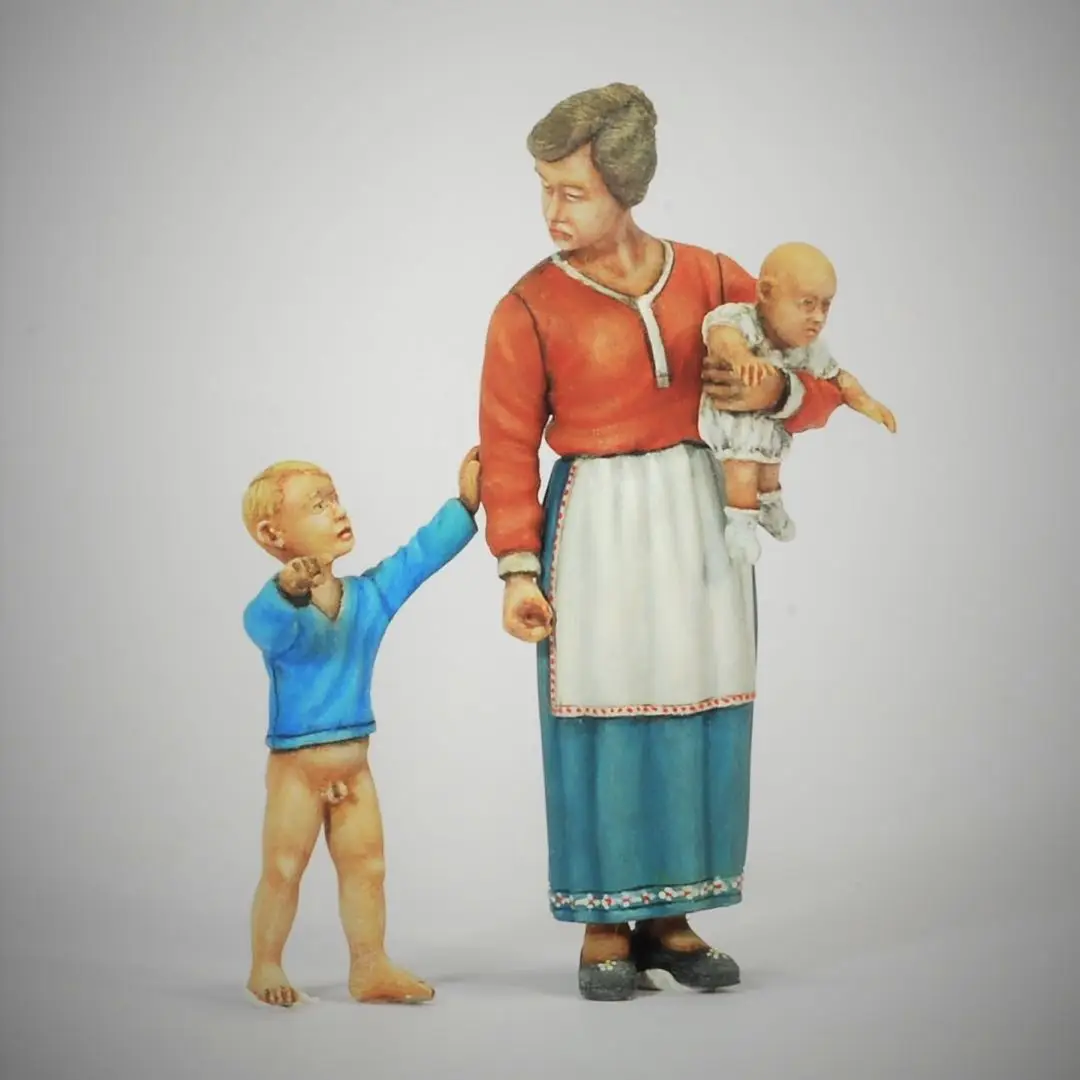 

1/35 фигурка модели из смолы GK, несобранный и Неокрашенный комплект