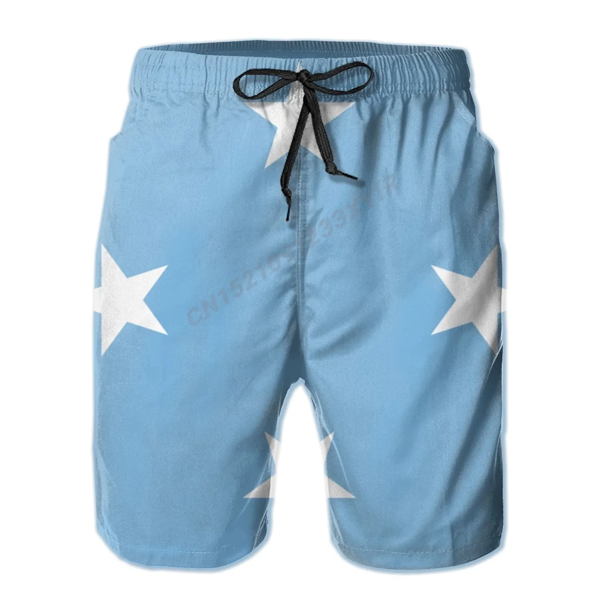 

Men's Federated States Of Micronesia Flag Beach Pants Shorts Surfing M-2XL Polyester Swimwear Running