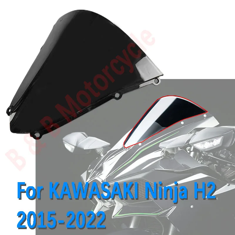 

Для Kawasaki H2/H2R 2015-2022 аксессуары для переднего лобового стекла мотоцикла детали обтекатели комплект коронок для H2