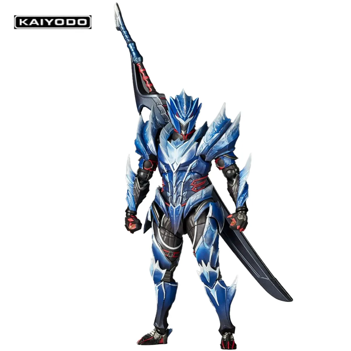Оригинал в наличии Kaiyodo Revoltech Monster Hunter Rise: Sunbreak Lunagaron Armor Set серия экшн-фигурок