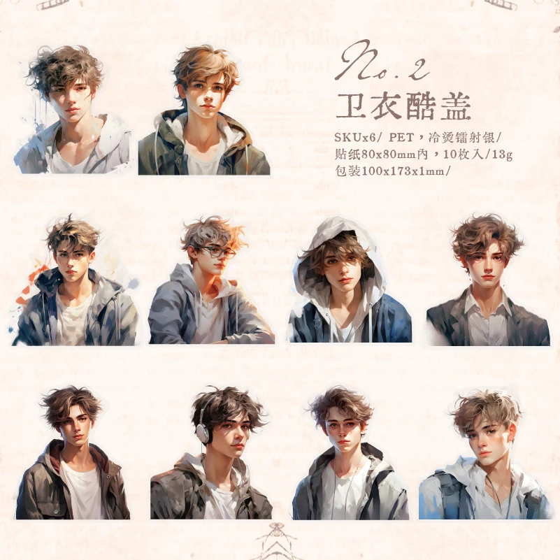 

Набор стикеров аниме-персонажи