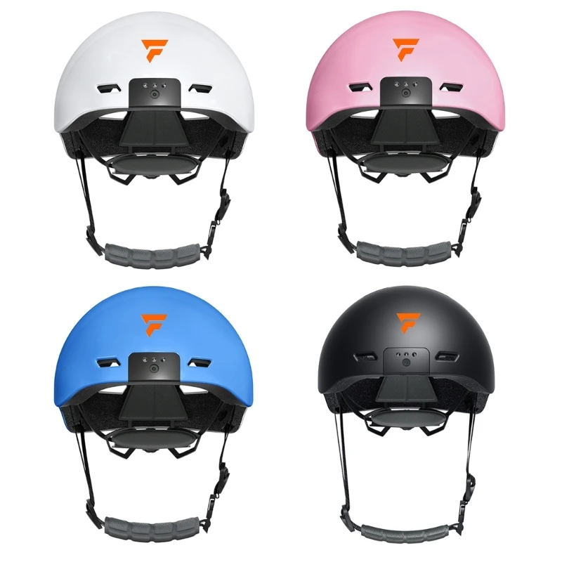

Bike Helmet with Driving Recorder for Skateboard Cycling Commuting Climbing U4LD