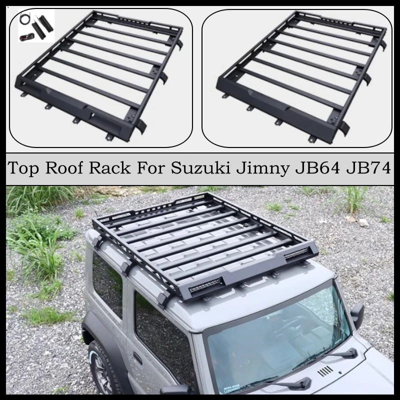 Для Suzuki Jimny JB64 JB74 2019-2025 багажник на крышу верхняя платформа перила поперечина
