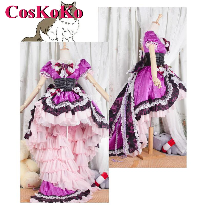 CosKoKo [по индивидуальному заказу] Yakumo Yukari косплей аниме игра Touhou Project костюм