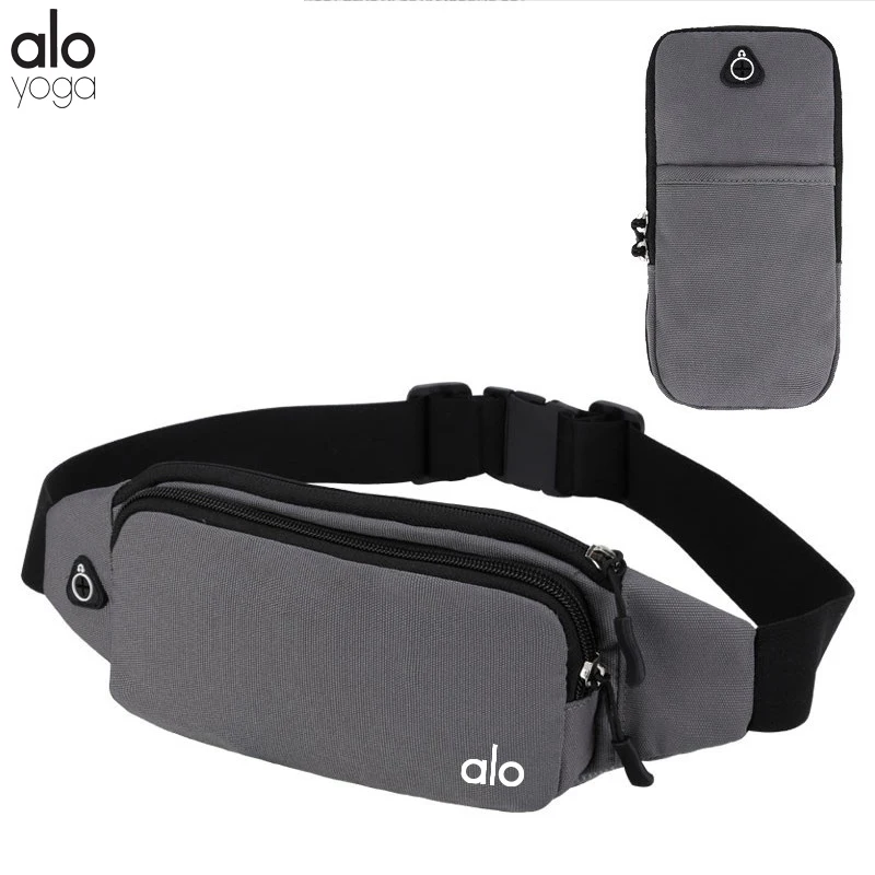 

ALO Yoga Solid Color Running Phone Arm Bag Men's Sports Fitness Universal Wrist Women's Phone Bag