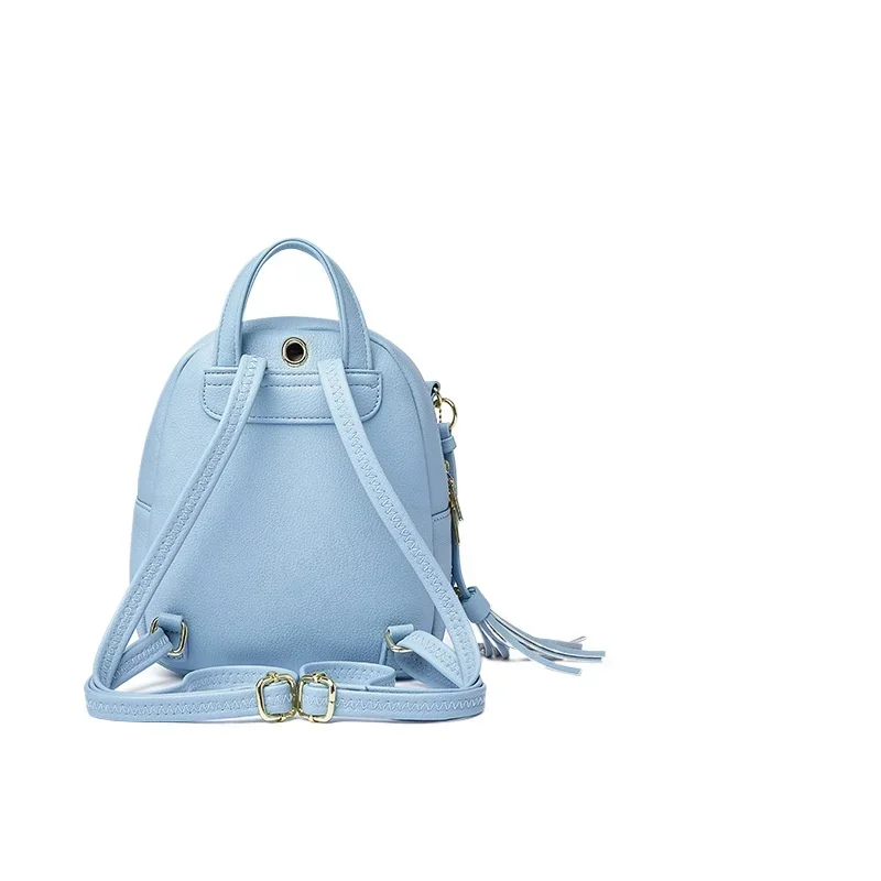 Кожаный рюкзак с кисточками большой емкости для девочек женская дорожная сумка