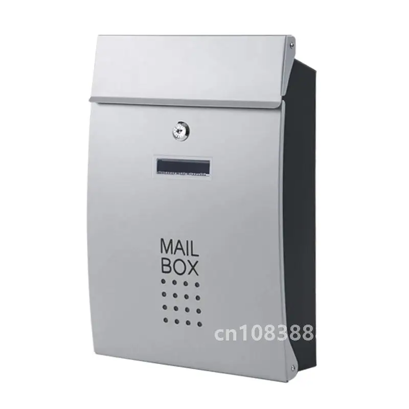 Почтовый ящик из нержавеющей стали открытый склад квартира домашний сад
