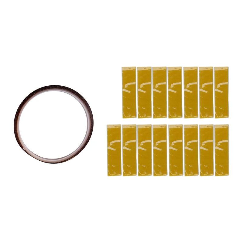 

15PCS 3D Printer Heating Block Cotton With Tape Hotend Nozzle Heat Insulation Cotton