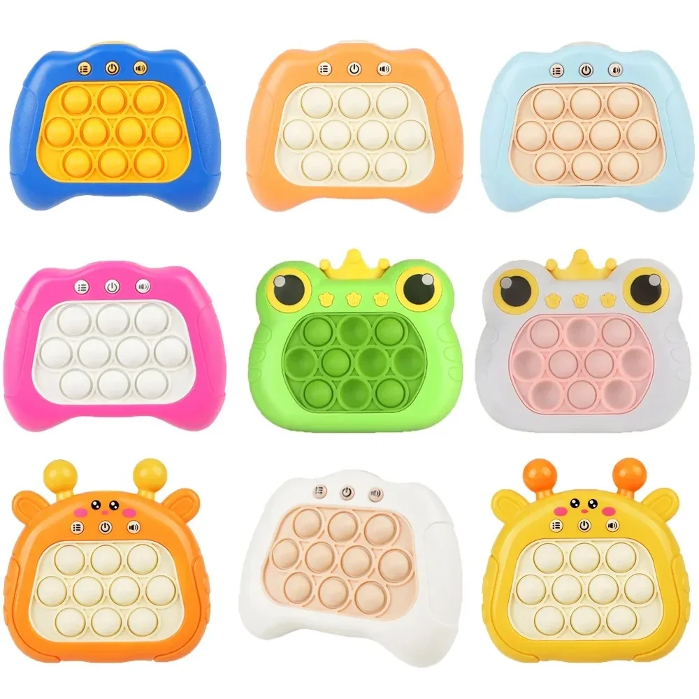 Pop светильник фиджет с игровой консолью светодиодный пузырьковый пузырь ручка