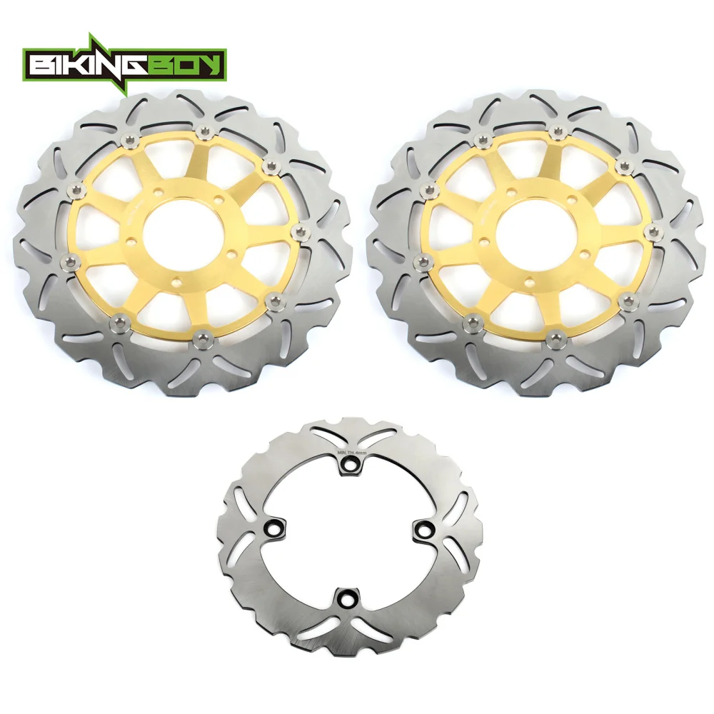 BIKINGBOY для Triumph Daytona T955 955 01 02 03 04 05 06-скоростной тройной T509 2002-2004 передние и задние