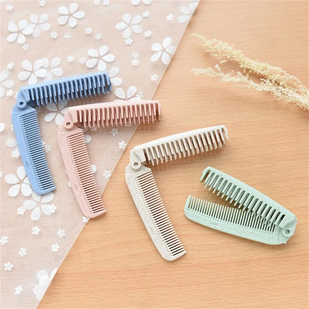 

Portable Hair Travel Hair Combs Brush Foldable Massage Hair Comb Anti Static Massage Brush Hairdressing Tools Hair Accessories