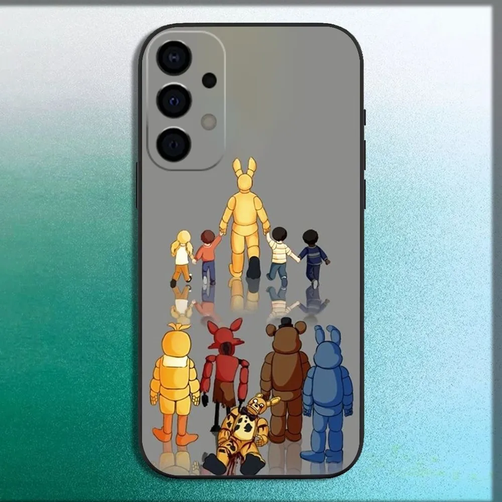 Five-Nights-At-Freddys F-Fnaf Phone Case For Samsung Galaxy A13 A21s A22 A31 A32 A52 A53 A71 A80 A91 Soft Black Cover
