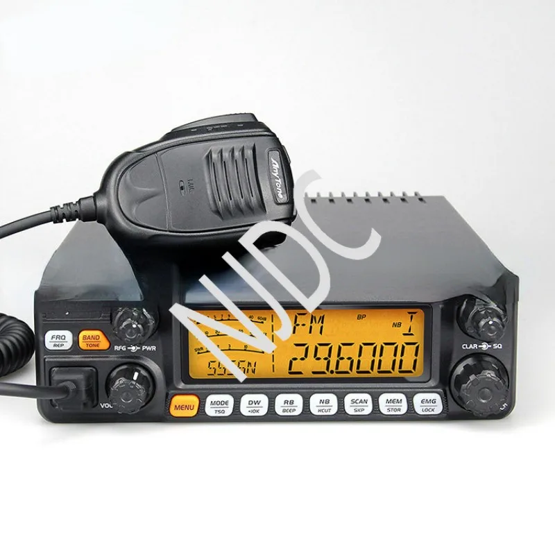 

Высокомощное CB-радио AnyTone 5555N II 60 Вт SSB 27 МГц с большим радиусом действия, CB-радио 25,615 ~ 30,105 МГц, автомобильное радио