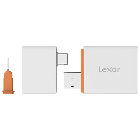 Картридер для карт памяти Lexar Card Reader Type C to USB SD Micro SD TF Card Reader