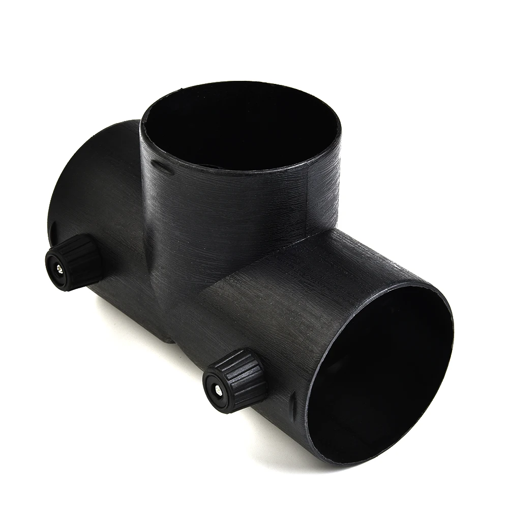 

75mm T-Vent Duct Outlet Tee Connector With Vavle Flap For Eberspacher For Webasto For Diesel Parking Heater Connector Car Parts