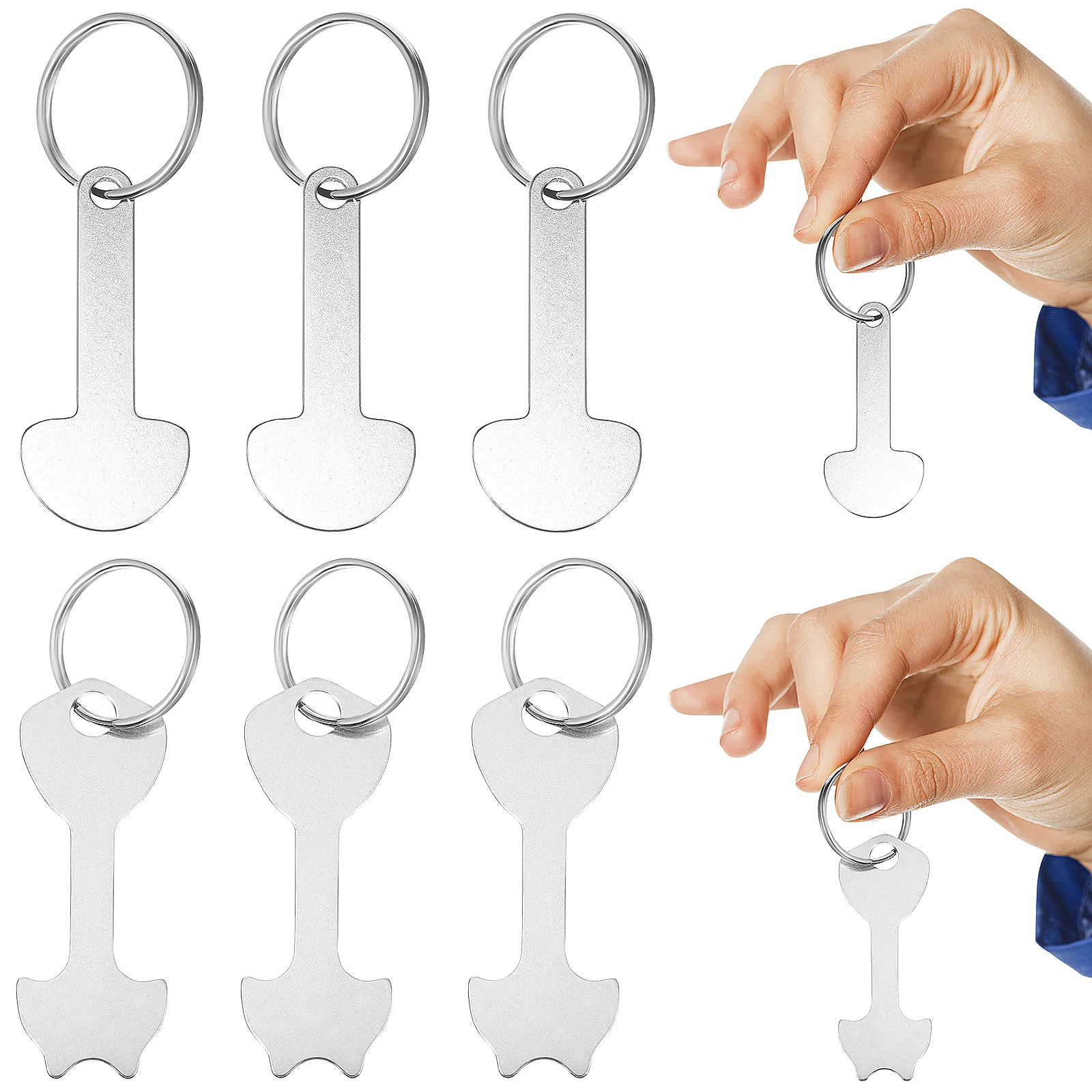 

Shopping Trolley Tokens Cart Quarter Keychain Trolley Key Ring Token Keychain Shopping Cart Token Cart Coin