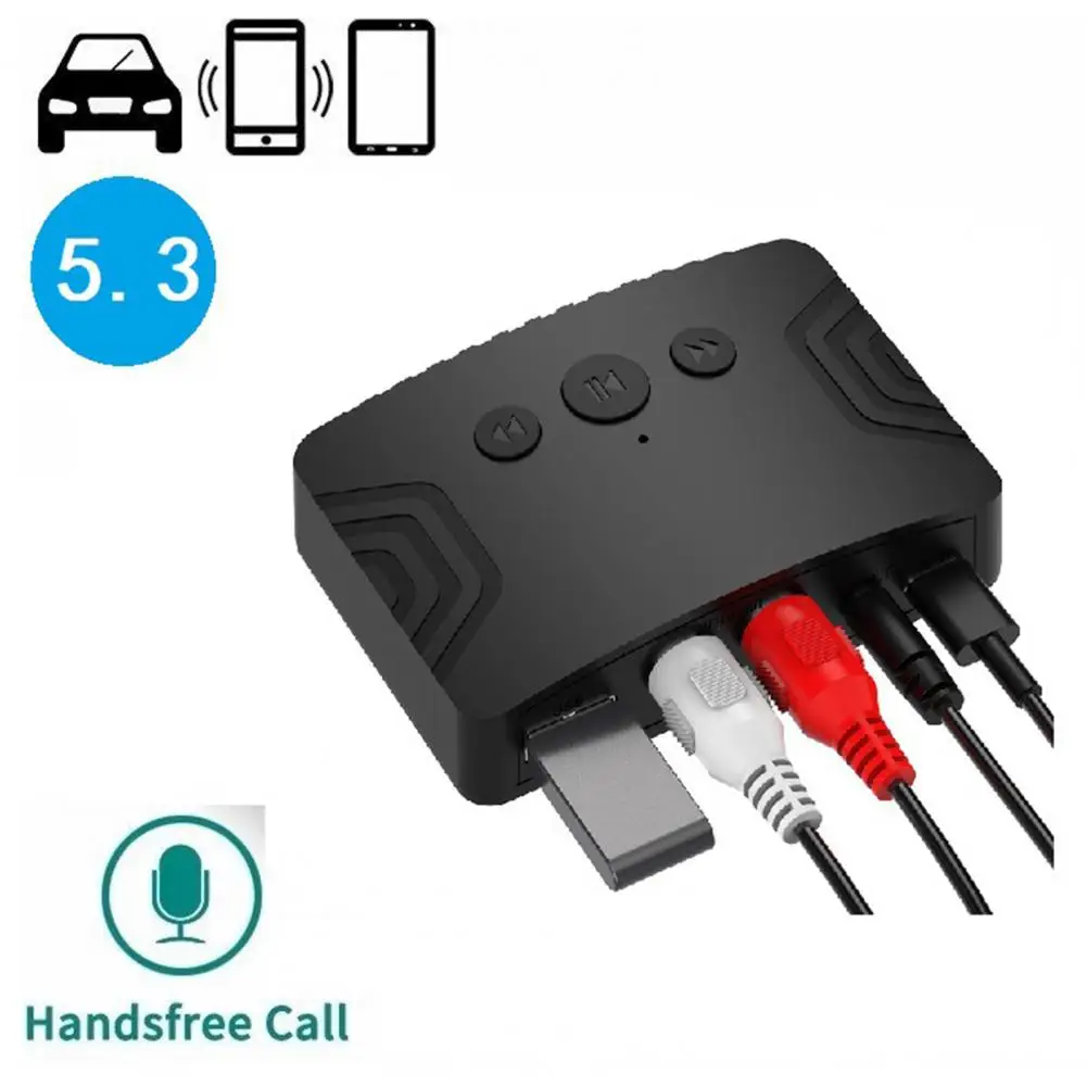 

Audio Receiver Practical Low Latency HD-compatible Sound Quality Audio Player Wireless Transceiver Audio Converter