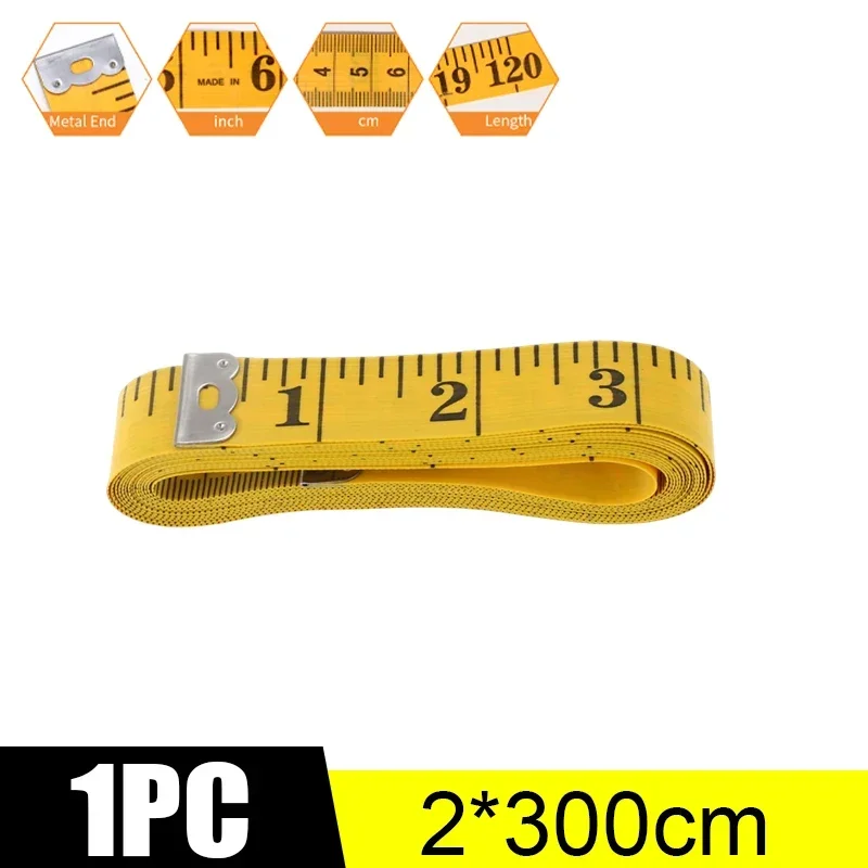 

300 см линейка для измерения тела, портативная лента для измерения высоты тела, двойная шкала, мягкие ПВХ линейки для портной ткани, инструменты для пошивки своими руками