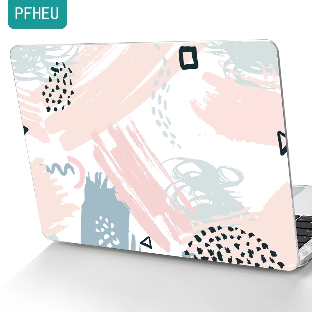 

3D Print Abstract Pattern Laptops Case For Macbook Air 13 A2337 A2338 2021 M1 Chip Pro 14 15 A2442 A2289 Mac Pro 16 A2141 A2485