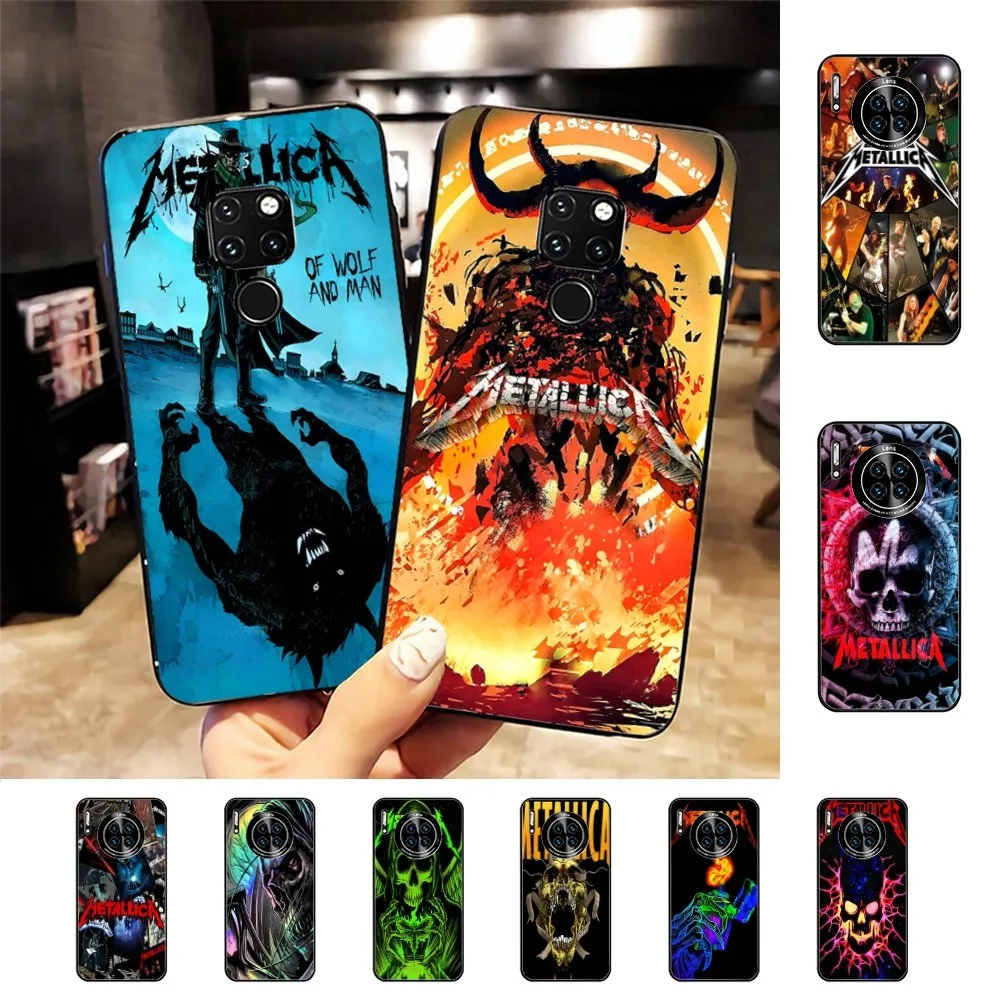 Чехол для телефона Band M-Metallica Huawei Mate 10 20 30 40 50 Lite Pro Nova 3 3i 5 6 SE 7 7SE