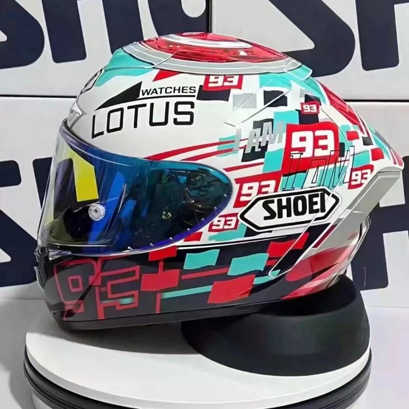 

Full Face SHOEI X14 WATCHES LOTUS LS39 Marquez Motorcycle Helmet Man Riding Car Motocross Racing Motorbike Helmet F