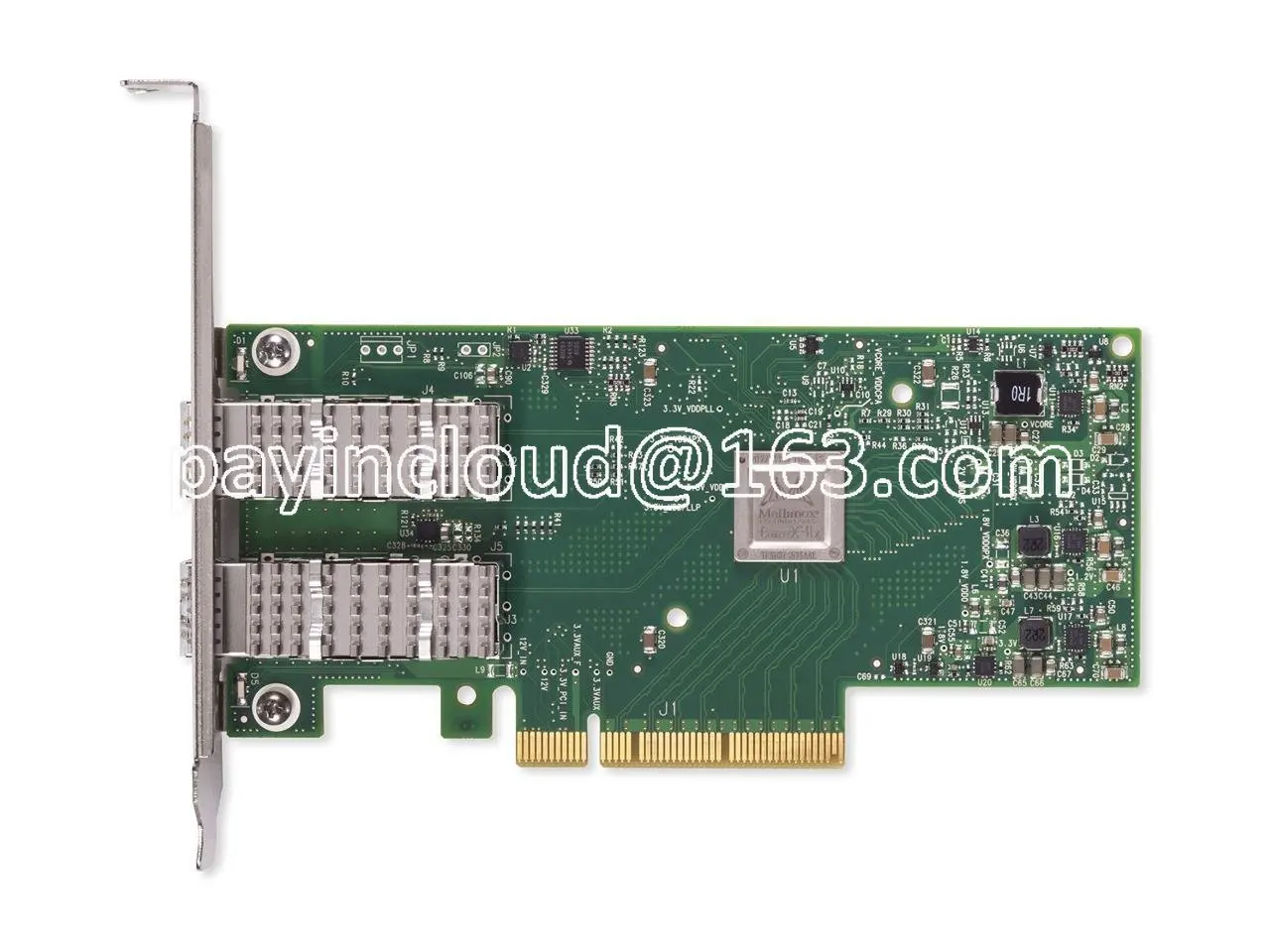 

NVIDIA Mellanox MCX4121A-ACAT ConnectX-4 Lx EN Сетевая интерфейсная карта 25GbE с двумя портами SFP28 PCIe3.0 X8, высокий кронштейн, новинка
