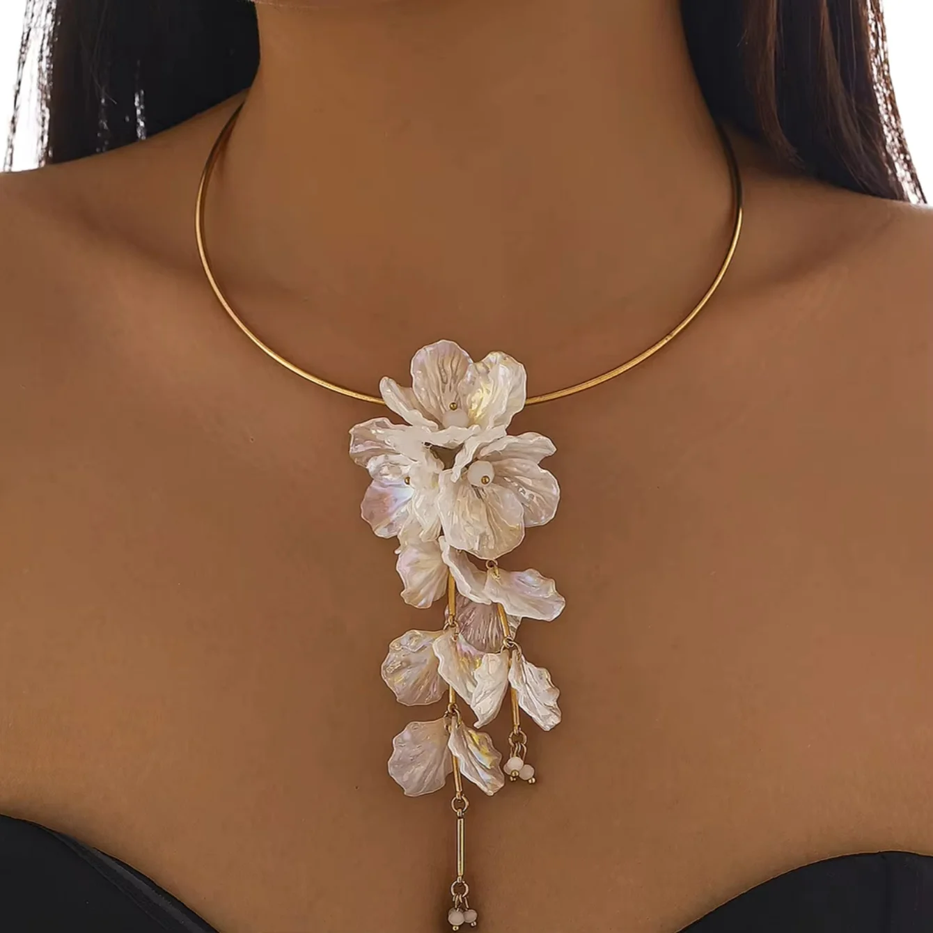 Ingemark креативное ожерелье-цепочка в стиле панк с крутящими моментами женское