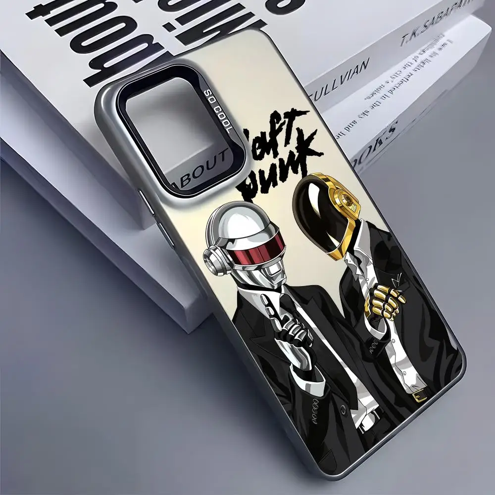 Чехол для телефона Daft Punk для Samsung Galaxy S25 Edge S24 S23 S22 S21 S20 Ultra, силиконовый, цветной, серебристый (art.: 3920dac2bb78f) - 3920dac2bb78f