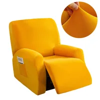 Velvet Recliner Cover Split Design Lazy Boy Chair Cover Lounger Single Couch Sofa Slipcover Armchair Covers Funda Sillon