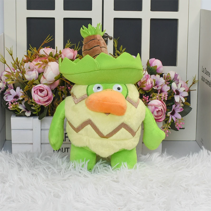 

35cm Ludicolo Pokemon Anime Figure Funny Plush Toys Kawaii Stuffed Animal Peluche Doll Cartoon Festival Gift For Kids Boys Girls