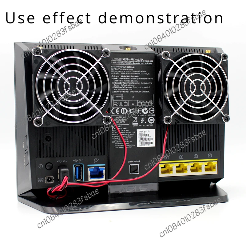 Подходит для ASUS RT-AC68U/Ex6200/Ac15 бесшумный вентилятор охлаждения