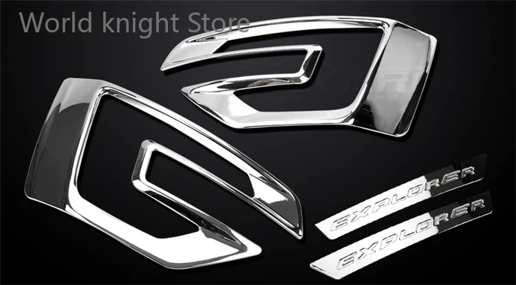 

Крышка передней противотуманной фары из хромированного АБС-пластика для Ford Explorer 2016 2017, аксессуары