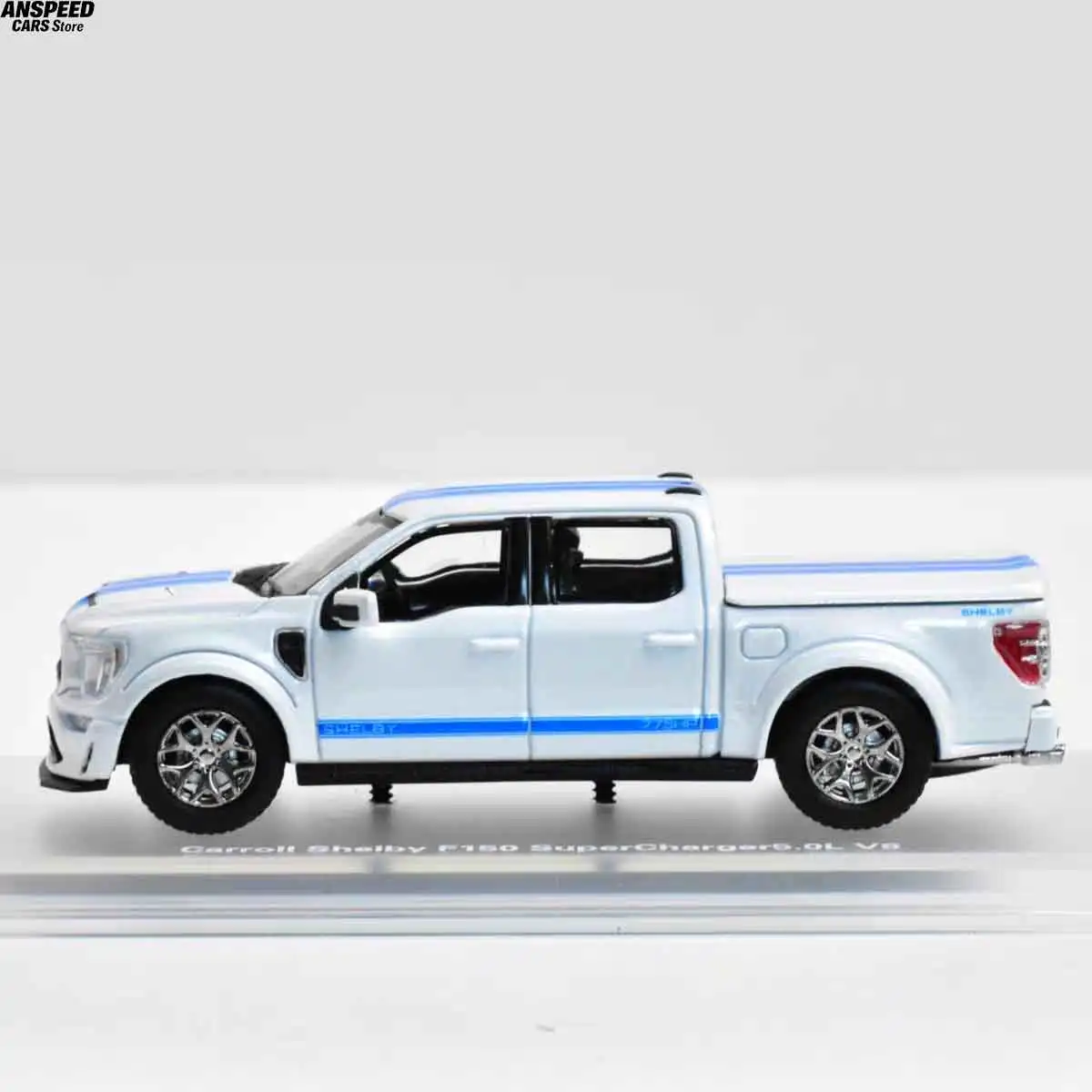 Фото Коллекционная модель пикапа Ford F-150 Shelby Fine Works x TPC 1/64 из литого сплава, подарок №5