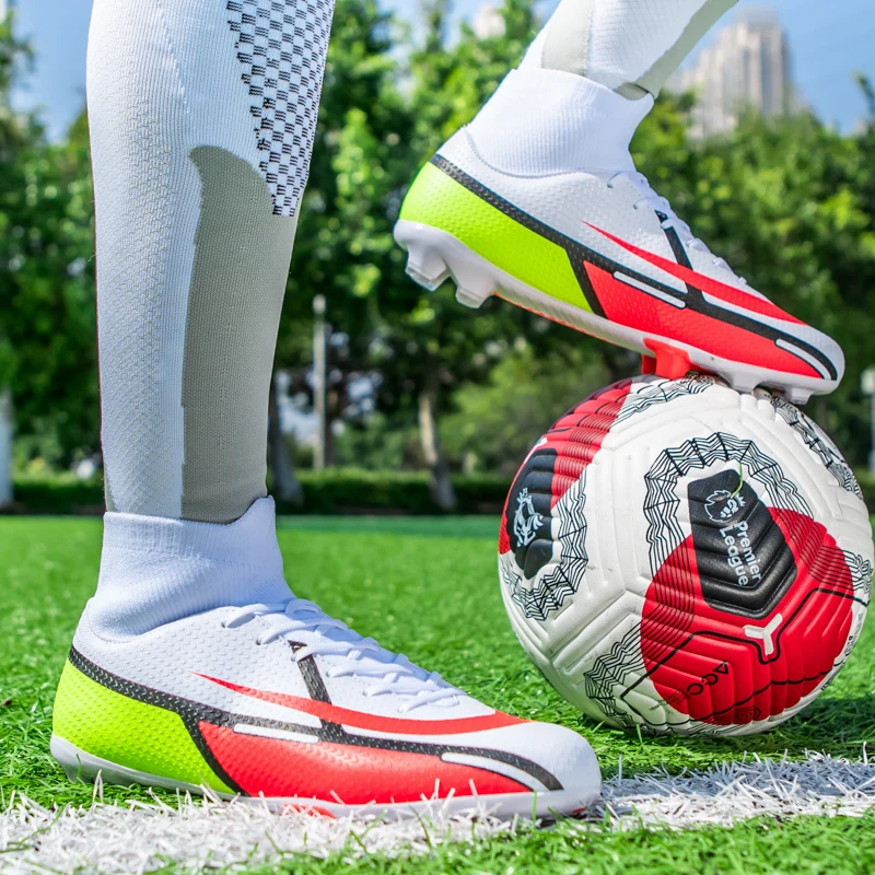 Men's New Arrival Soccer Shoes TF/FG Outsole Non-Slip Football Boots For Adult Children Unisex Outdoor Futsal Trainning Footwear