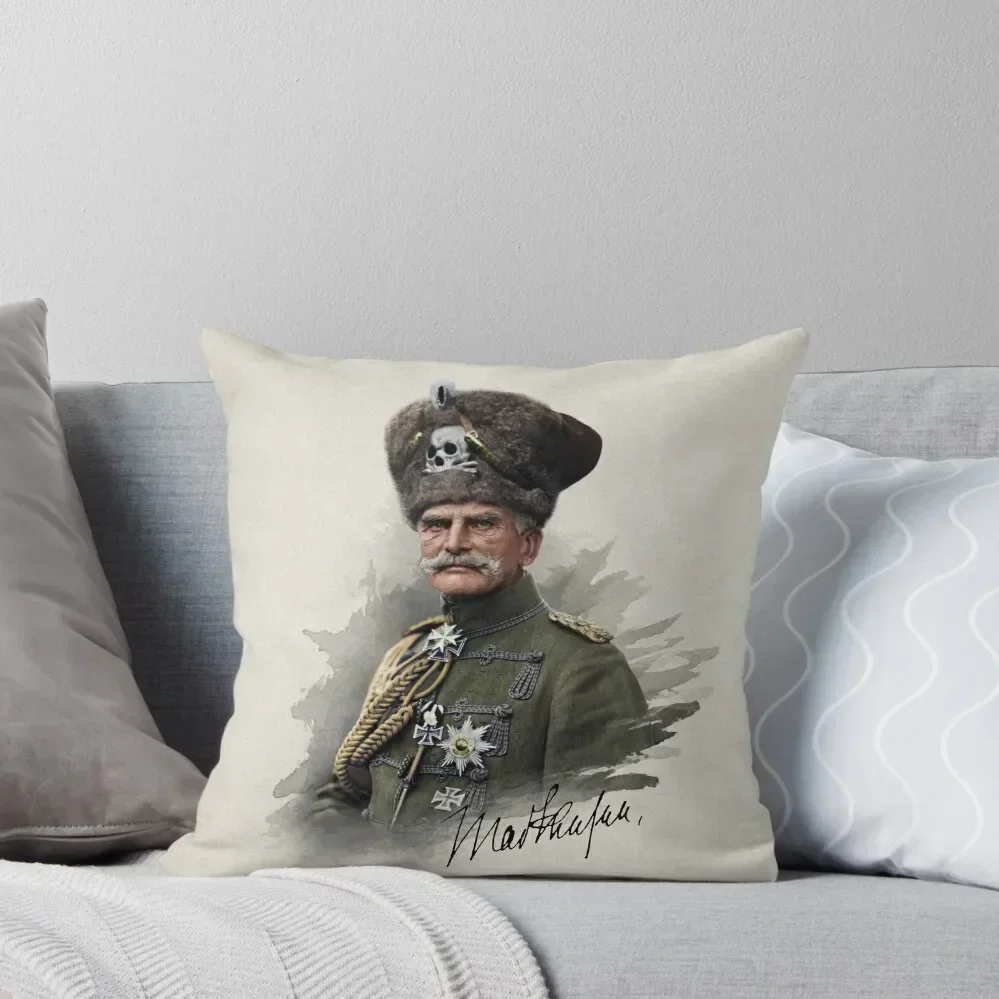 Художественная декоративная наволочка August von Mackensen Роскошный чехол для подушки с