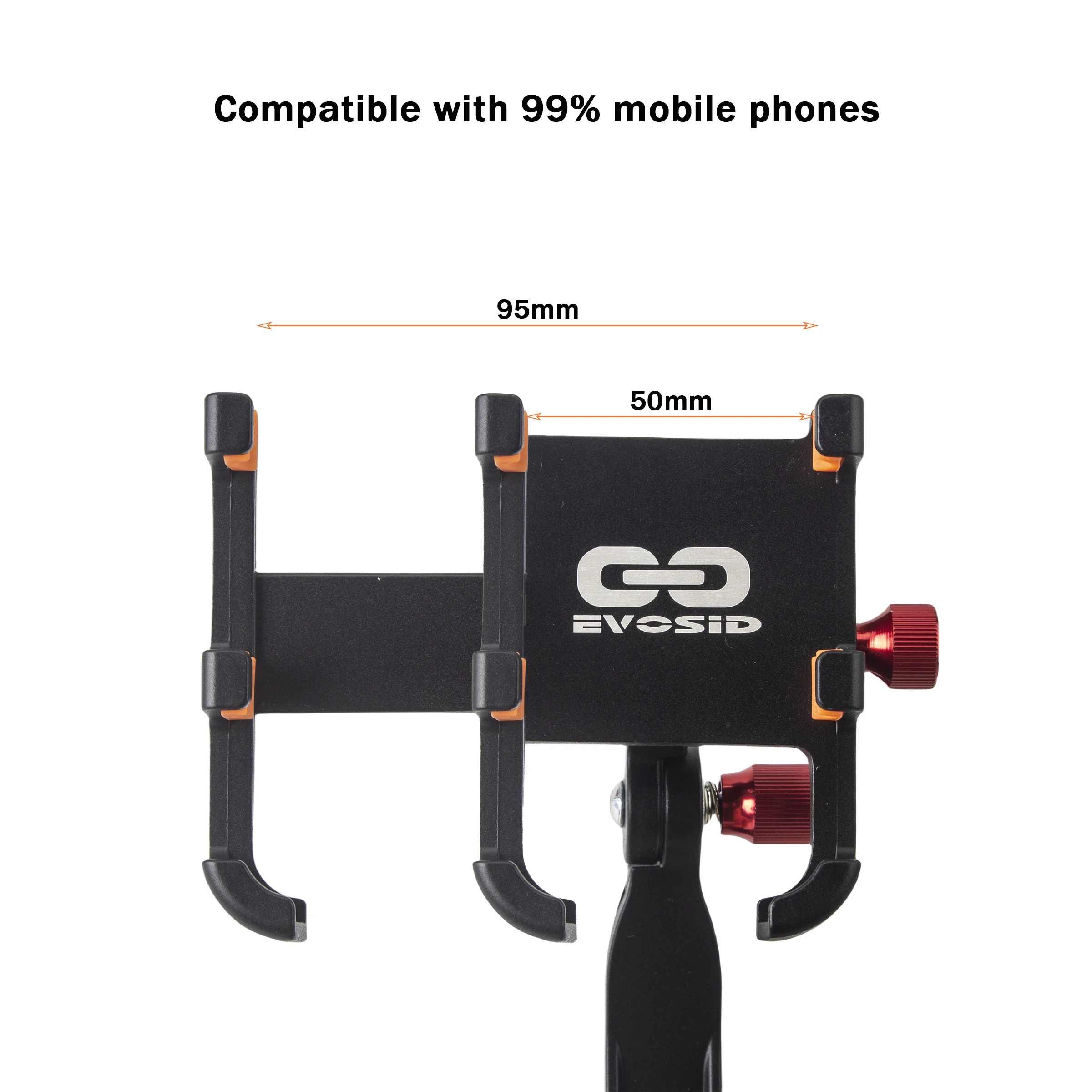 Держатель для телефона из алюминиевого сплава вращающийся на 360 °