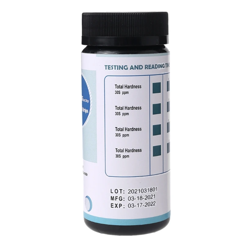 

Drinking Water Test Kit Professional Hardness Testing Kits Tap & Well Water Test Strips 50 Strips Easy Operation Strips