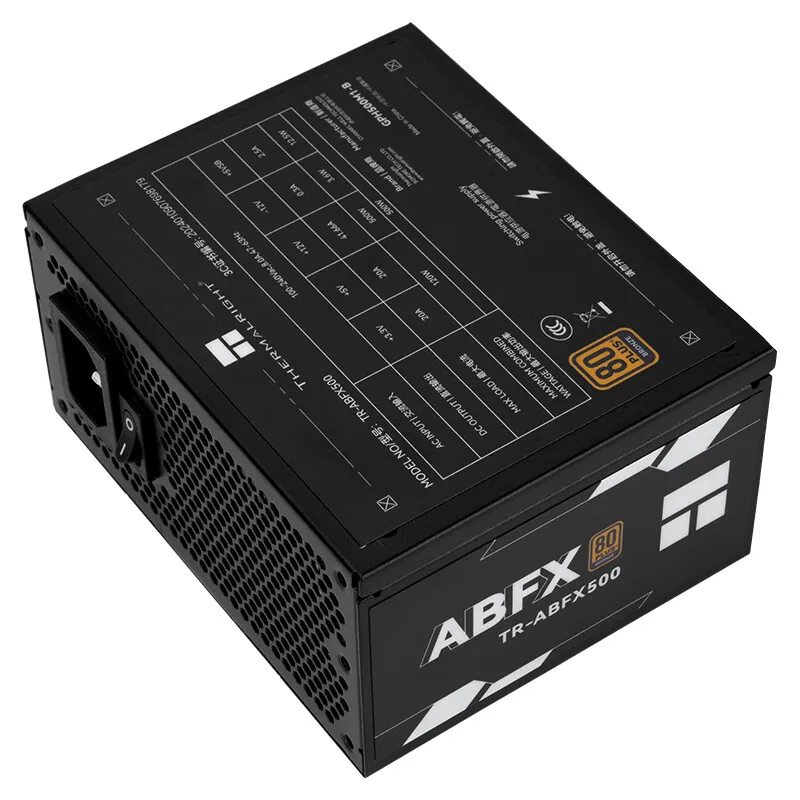Блок питания Thermalright TR-ABFX 500 черный бронзовый с прямой розеткой SFX подходит для