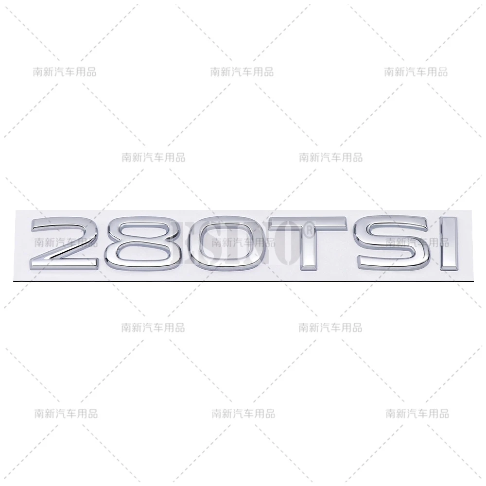 

Новый Стайлинг 3D 230 280 330 380 TSI, металлический сплав, клейкая эмблема, задний багажник, наклейка, наклейка на кузов автомобиля для Volkswagen